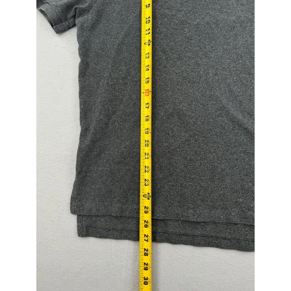 Polo‎ Ralph Lauren Classic Fit Mens M Short Sleeve Pique Polo Charcoal Gray